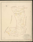 Saint-Agan-de-Cernières. Tableau d'assemblage _ du Plan Parcellaire de la Commune de _ Saint-Agnan-de-Cernières _ Canton de Broglie - Bernay - Eure. _ Terminé sur le terrain le 2 mai 1831 sous l'administration _ de Mr Passy, Préfet _ Mr Roger, Maire _ et sous la direction _ de Mr Marel, directeur des Contributuions directes _ Mr Lefébure, géomètre en chef. _ Par Mr Lenglet, Géomètre de 1ère classe _ Echelle de 1 à 10,000