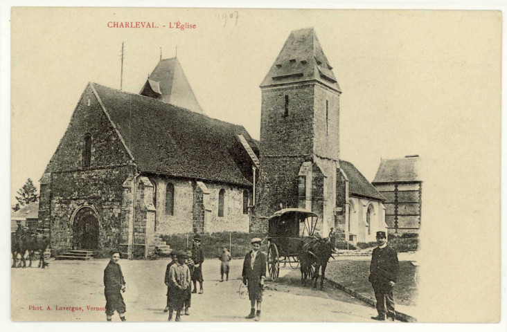 Charleval. L'Eglise.