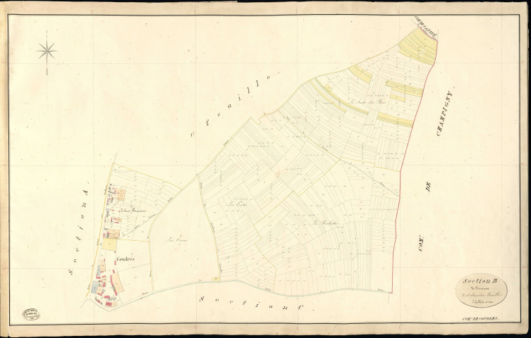Coudres. Section B _ de Triernon _ 2e et dernière Feuille