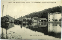 Bonneville-sur-Iton (la). Les Usines de la Société Métallurgiste.