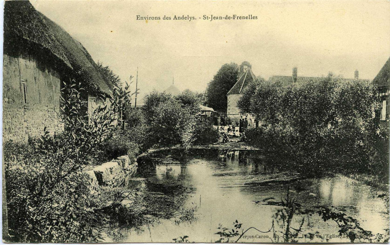 Corny. La Mare de St Jean de Frenelles.