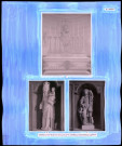"Églises rurales du département de l'Eure" du chanoine Bonnenfant tome I, planche XXXVII La Chapelle-du-Bois-des-Faulx (Eure) et La Chapelle-Réanville (Eure).