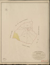 Réanville. Tableau d'assemblage _ du Plan Parcellaire de la Commune de Réanville _ Canton de Vernon - Evreux - Eure. _ Terminé sur le Terrain en 1825, sous l'administration de M. Le Vicomte Raymond Delaitre, Préfet _ M. Pichou, Maire _ et sous la Direction de M. Aubelin, Directeur des Contributions directes _ M. Hautier, Géomètre en Chef. _ Par M. Gondouin, Géomètre de 1re classe.