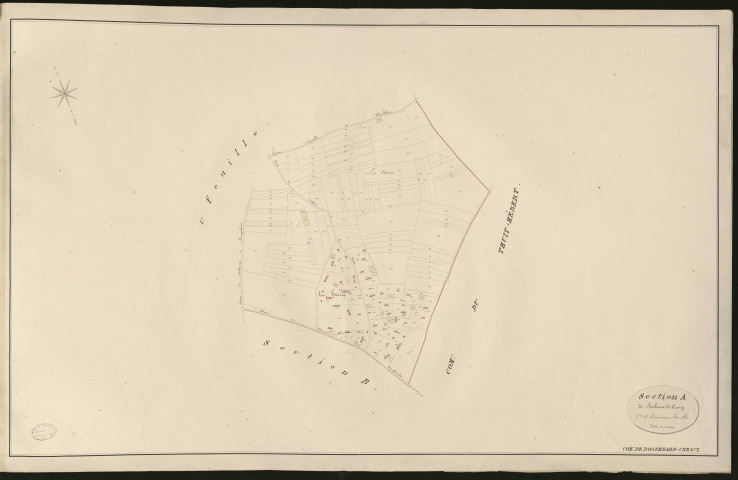 Bosc-Benard-Crescy. Section A _ de Bosbenard-Cresey _ 2e et derniere Feuille