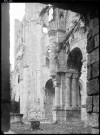 Ruines et vestiges de l'abbaye de Jumièges (Seine-Maritime).