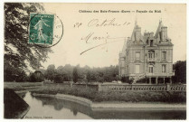 Barils (Les). Château des Bois-Francs. Façade du Midi.