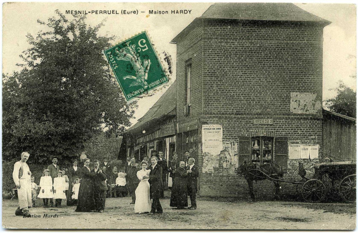 Perruel. Mesnil-Perruel (Eure). - Maison Hardy.