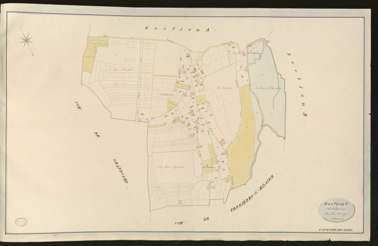 Saint-Quentin-des-Iles. Section C _ de la Cochonnière _ feuille unique