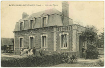 Montaure. Ecrosville-Montaure (Eure) - Villa des Fleurs.