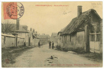 Longchamps. Route d'Heudicourt.