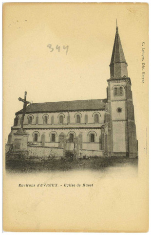 Huest. Eglise de Huest.