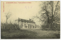 Vaudreuil (Le). Façade postérieure du Château.