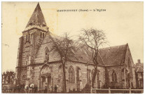 Heudicourt. L'Eglise.