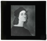 Musée les Offices de Florence (Italie), tableau de Raphaël « Autoportrait ».