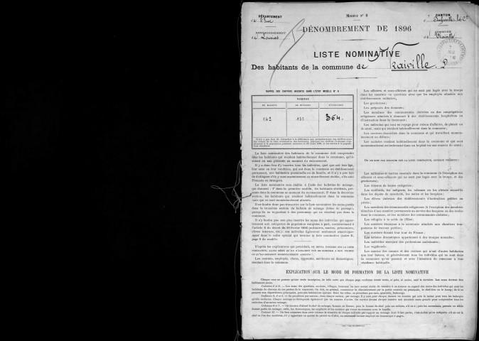 VRAIVILLE 1896