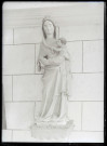 Statue de Vierge à l'enfant de l'église de Surtauville (Eure).
