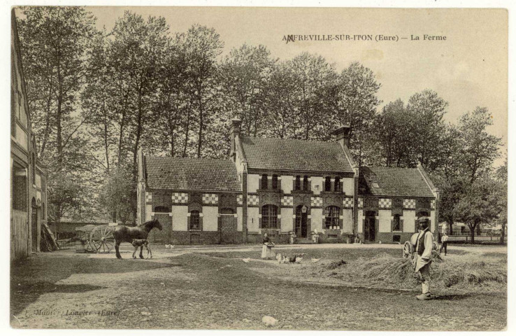 Amfreville-sur-Iton. La Ferme.