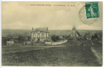 Saint-Georges-sur-Eure. Vue d'ensemble - Les Ecoles.