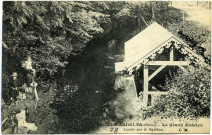 Andelys (Les). Grand Andely - Lavoir sur le Gambon.