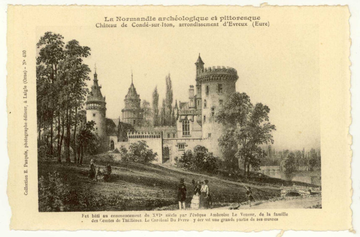 Condé-sur-Iton. Château de Condé-sur-Iton.