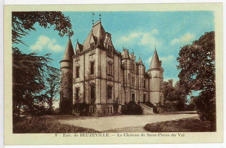 Saint-Pierre-du-Val. Le Château de Saint-Pierre-du-Val.