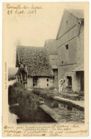 Cormeilles. Un vieux moulin.