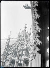 Fenêtre du Palais de Justice de Rouen (Seine-Maritime).