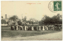 Chambord. La Place.