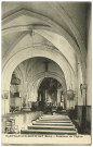 Illeville-sur-Montfort. Intérieur de l'Eglise.