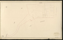 Manoir-sur-Seine (Le). Section A _ du Clos Fossieu et de Lessain _ 1re de 2 Feuilles