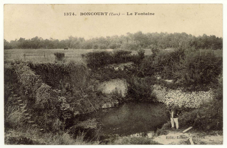 Boncourt. La Fontaine.