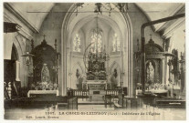 Croix-Saint-Leufroy (La). Intérieur de l'Eglise.