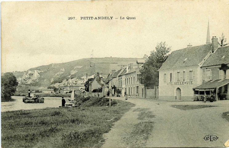 Andelys (Les). Petit Andely - Le Quai.