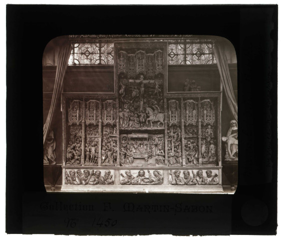 Église de Marissel à Beauvais (Oise), retable.