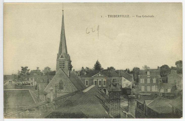 Thiberville. Vue générale.