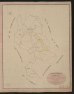 Renneville. Tableau d'assemblage du Plan Parcellaire de la Commune de Renneville. _ Canton de Fleury-sur-Andelle - Andelys - Eure. _ Terminé sur le terrain le 27 avril 1836, sous l'administration de M. A. Passy, Préfet - M. Lebeaubé, Maire et sous la direction de M. Marel, Directeur des Contributions directes. _ M. Le Fébure, Géomètre en Chef. _ Par M. Drouet, Géomètre de 1re classe