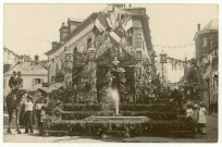 Evreux-Ville. Les Fêtes de la Harpe-Buste de Léon Colleville.