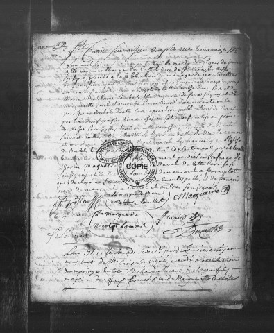 BMS (1751-1780)