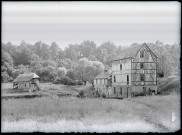 Moulin à colombages d'Elbeuf (Seine-Maritime) ou du Neubourg (Eure).