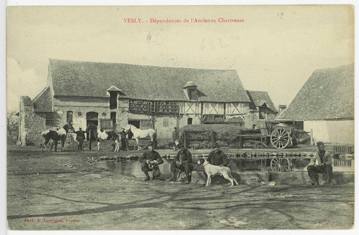 Vesly. Dépendance de l'Ancienne Chartreuse.