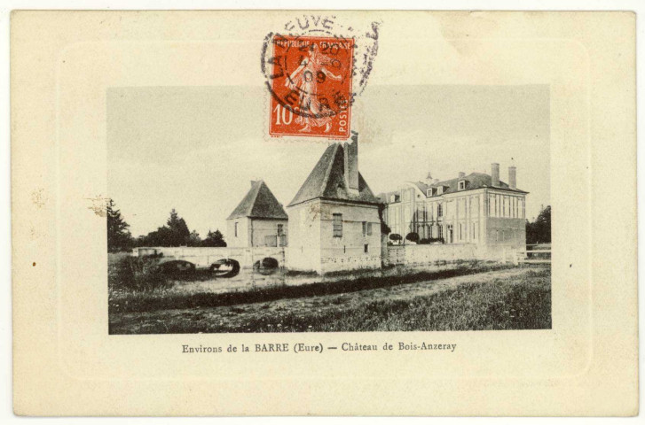 Bois-Anzeray. Château de Bois-Anzeray.