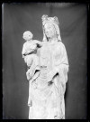 Statue de Vierge à l'enfant de l'église de Noyers (Eure).
