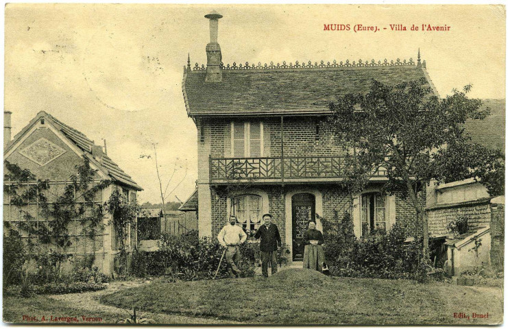 Muids. Villa de l'Avenir.