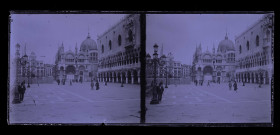 Place Saint-Marc de Venise (Italie).