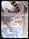 Mécanisme intérieur du moulin à vent de Coquelle (Pas-de-Calais).