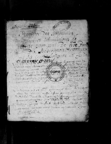 BMS (1668-1694)