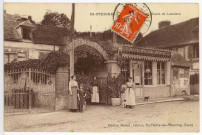 Saint-Pierre-du-Vauvray. Route de Louviers.