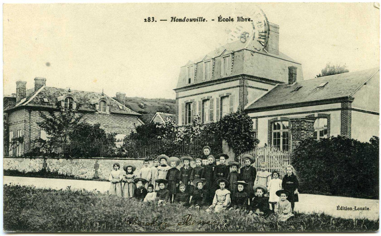 Hondouville. Ecole libre.
