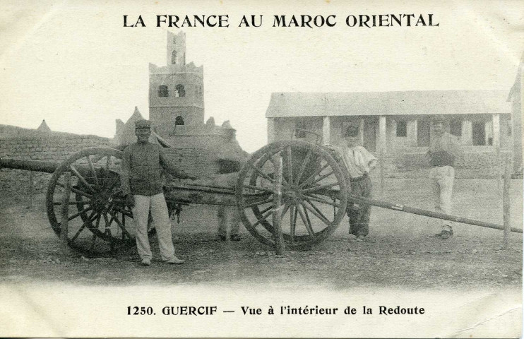 GUERCIF - Vue sur l'intérieur de la Redoute