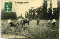 Divers. La Normandie illustrée. - la fauche des Foins.